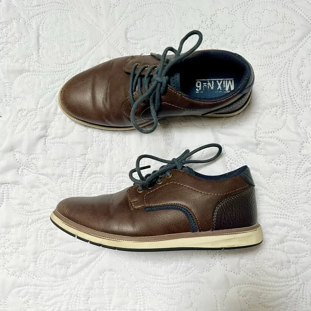 Mix No. 6 Cole Oxford Boys Shoes Size 1